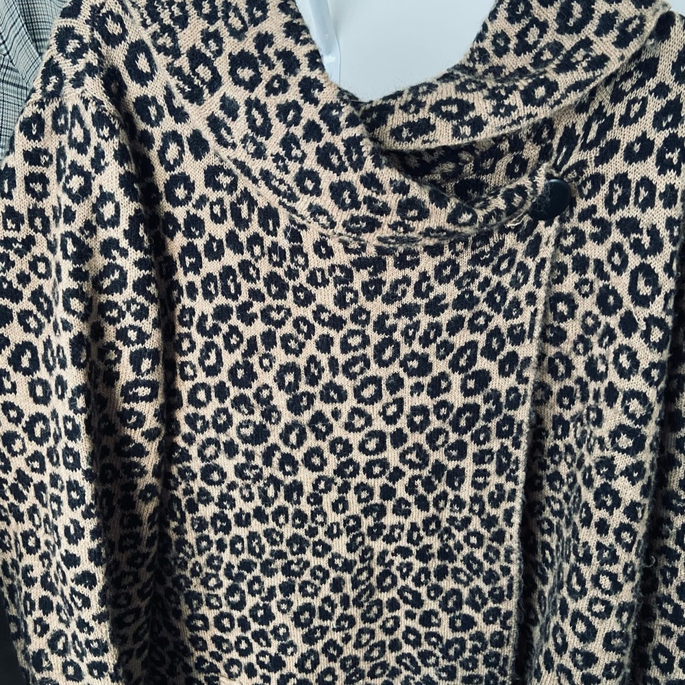 Leopard Print Women's Sweater